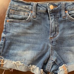 Joe's ripped jean shorts